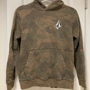 Camo tie dye Volcom hoodie